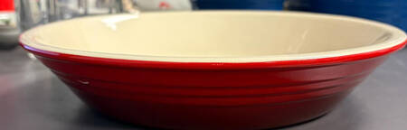 Cerise (Cherry) 9" Pie Baking Plate