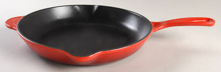 Cerise (Cherry) 11" Cast Iron Open Skillet