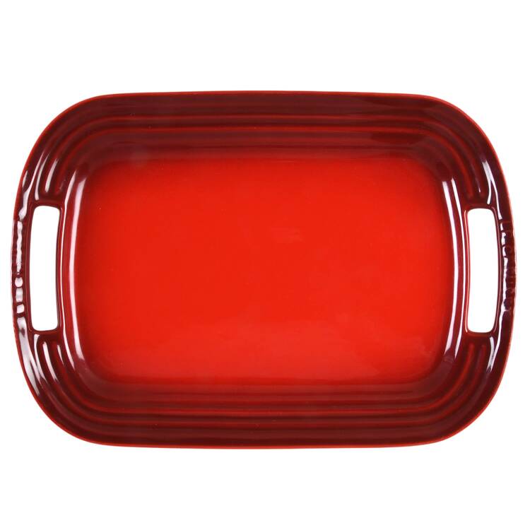 Cerise (Cherry) 12" Rectangular Serving Platter