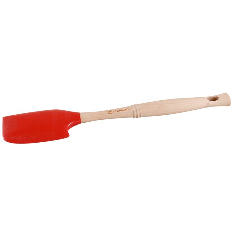 Cerise (Cherry) Silicone & Wood Spatula