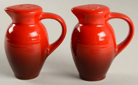 Cerise (Cherry) Handled Salt & Pepper Set