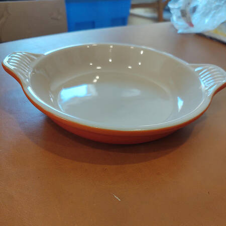 Flame (Volcanic Orange) 7" Augratin