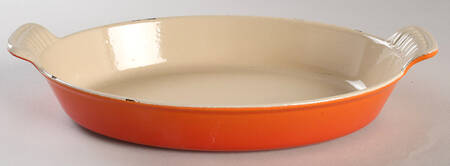 Flame (Volcanic Orange) 11" Augratin