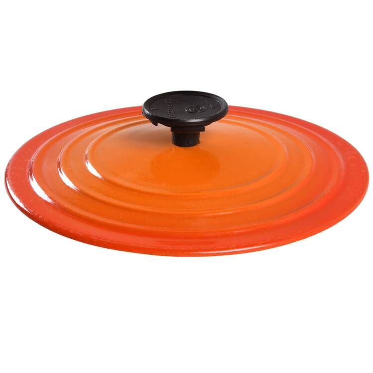 Flame (Volcanic Orange) Lid for 2 Qt Cast Iron Dutch Oven