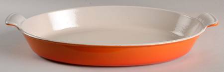 Flame (Volcanic Orange) 16" Augratin