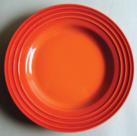 Flame (Volcanic Orange) Salad Plate by Le Creuset