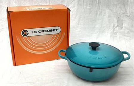 Caribbean Teal 2.5 Qt Stew Pot W/Lid