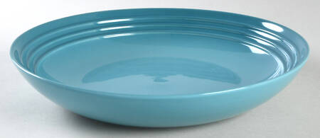 Caribbean Teal 9" Individual Pasta Bowl