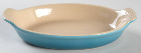 Caribbean Teal 6" Individual Augratin