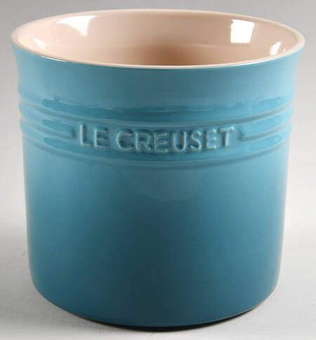 Caribbean Teal Utensil Holder