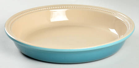 Caribbean Teal 11" Pie Baking Plate