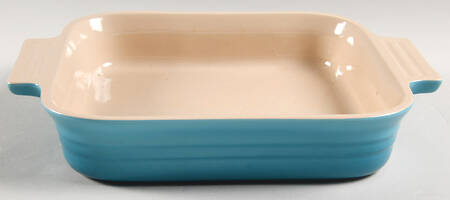 Caribbean Teal 9" Square Baker