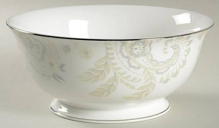 Paisley Bloom 8" Round Serving Bowl