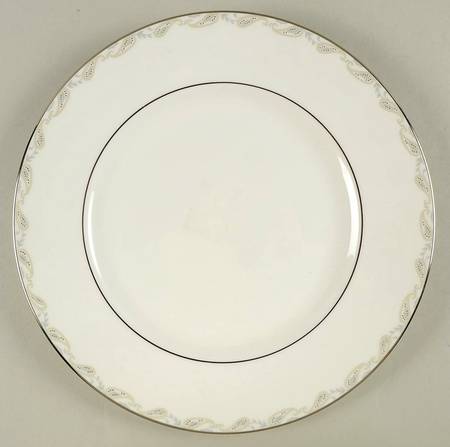 Paisley Bloom Dinner Plate