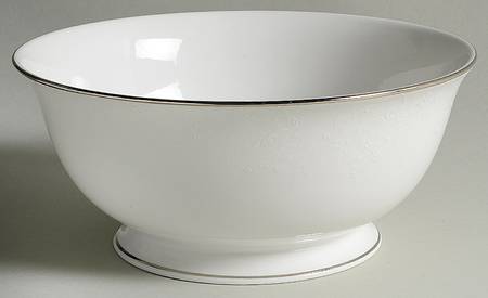Porcelain Lace 8" Round Serving Bowl