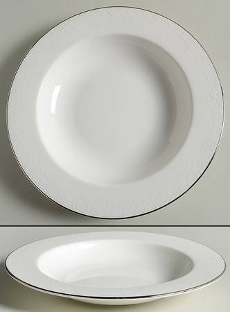 Porcelain Lace 9" Soup/Pasta Bowl