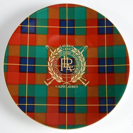 Kilgour Tartan Salad/Dessert Plate