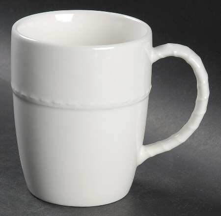 Whipstitch Cream Mug