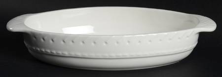Whipstitch Cream 11" Augratin
