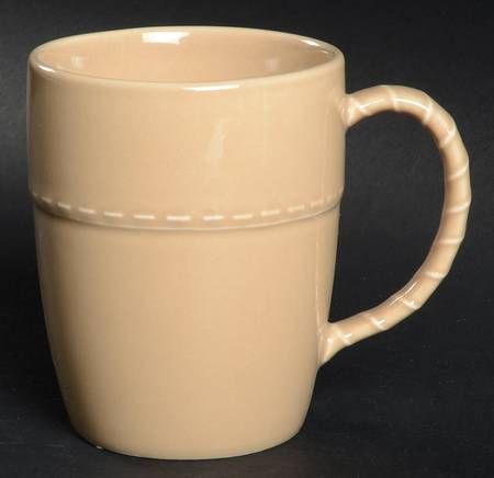 Whipstitch Camel Mug