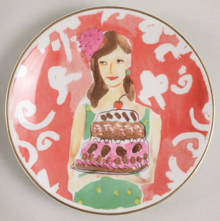 Illustrated Tidbit Plate