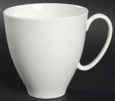 Matte and Shine White Mug