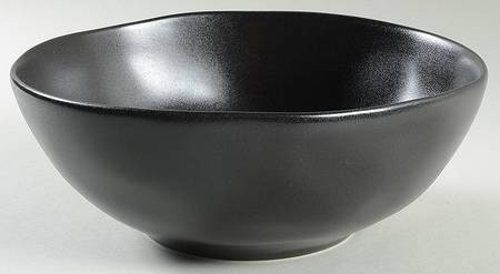 Casual Luxe Onyx 10" Round Serving Bowl