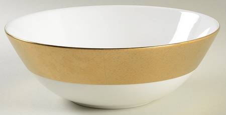 Gold Dust 10" Round Serving Bowl