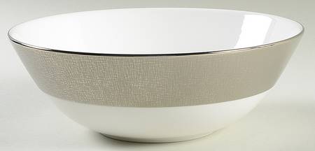 Platinum Voile 10" Round Serving Bowl