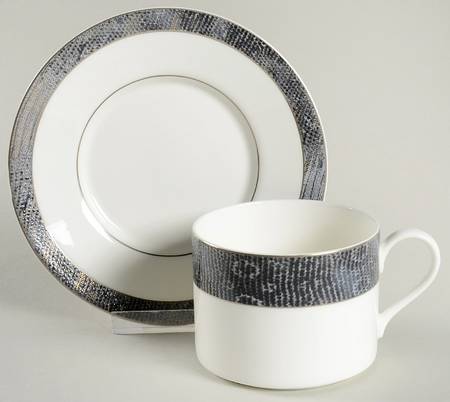 Desert Hollywood Flat Cup & Saucer Set