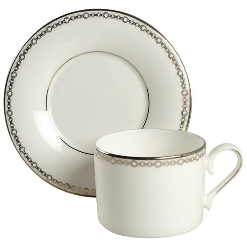 Embraceable Flat Cup & Saucer Set