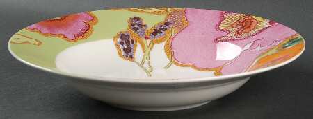 Floral Fusion 9" Soup/Pasta Bowl