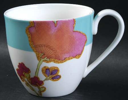 Floral Fusion Cafe Mug