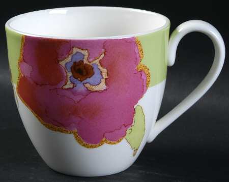 Floral Fusion Cafe Mug
