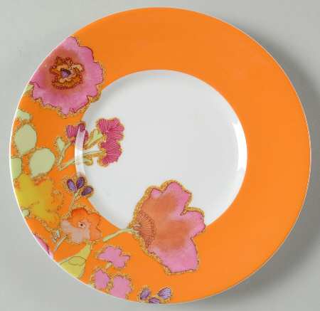 Floral Fusion Dessert/Pie Plate