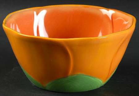 Floral Fusion Figural Fruit/Dessert Bowl