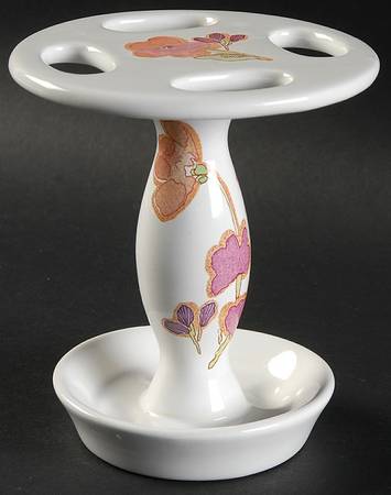 Floral Fusion Toothbrush Holder