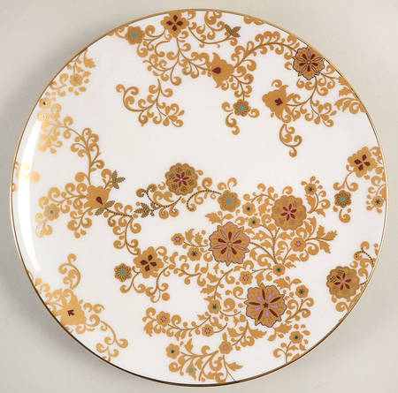 Floral Majesty Accent Luncheon Plate