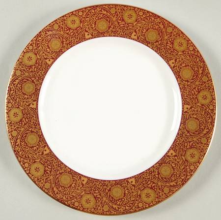 Floral Majesty Salad Plate