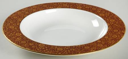 Floral Majesty 9" Soup/Pasta Bowl
