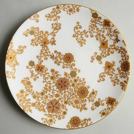 Floral Majesty Accent Luncheon Plate