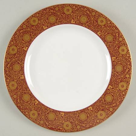 Floral Majesty Salad Plate