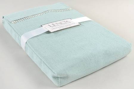 French Perle Ice Blue 60" X 120" Rectangular Tablecloth