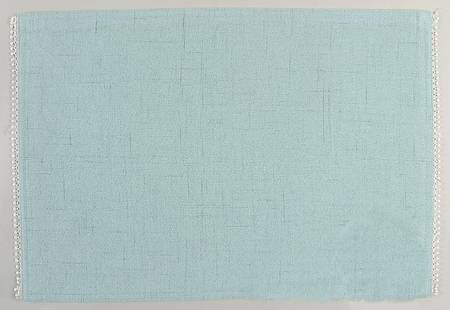 French Perle Ice Blue Cloth Placemat