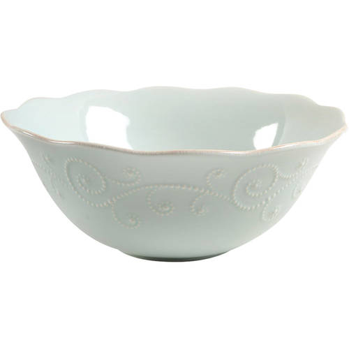 French Perle Ice Blue 10" Round Serving Bowl
