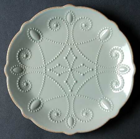 French Perle Ice Blue Dessert/Pie Plate