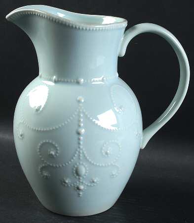 French Perle Ice Blue 78 Oz Pitcher