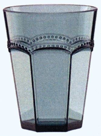 French Perle Ice Blue 10 Oz Acrylic Tumbler