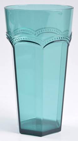 French Perle Ice Blue Acrylic Highball