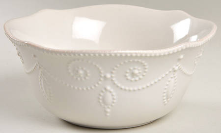 French Perle Cream 6" All Purpose Bowl